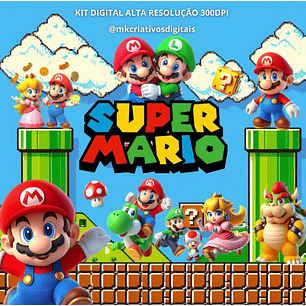 Kit Digital Super Mario - MK