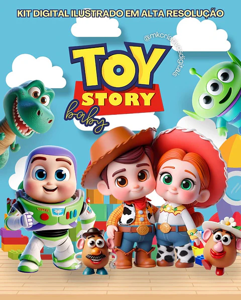 Kit Digital Toy Story Baby - MK