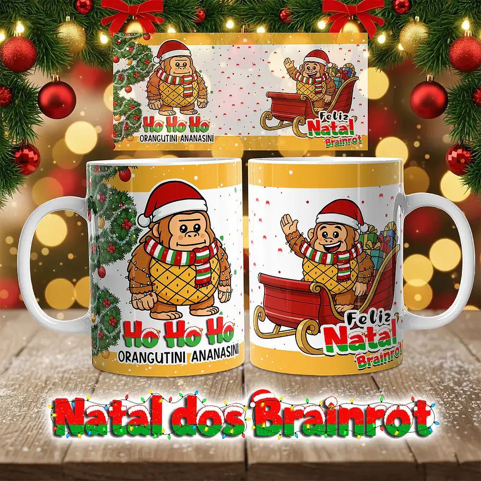 Arquivo Canecas Natal dos Brainrot - Caneca Criativa 4