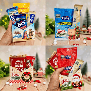 Arquivo Natal Caixa Envelope - Estúdio Telma Contel