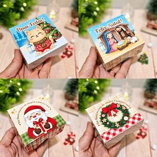 Arquivo Natal Caixa Quadrada - Estúdio Telma Contel