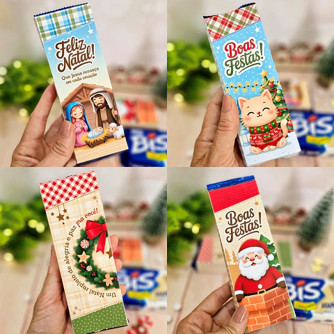 Arquivo Natal Capa para Caixa Bis - Estúdio Telma Contel