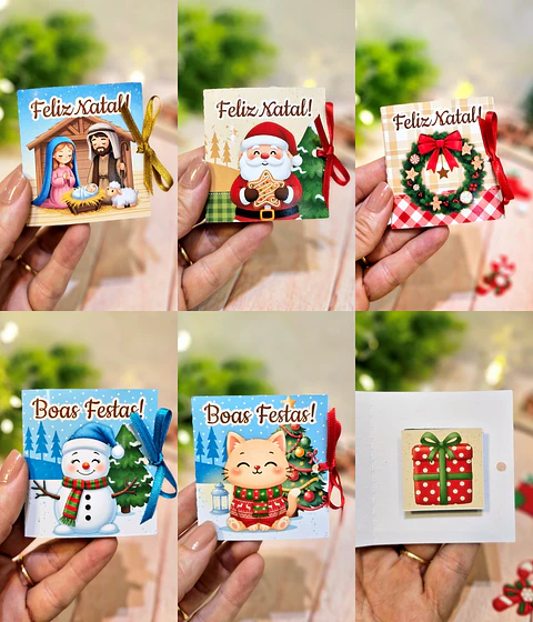 Arquivo Natal Card La creme - Estúdio Telma Contel