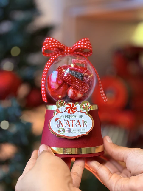 Arquivo Natal Caixa Globo de Neve - Sublime