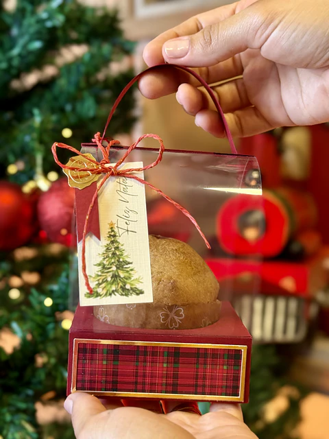 Arquivo Natal Caixa Mini Panetone - Sublime
