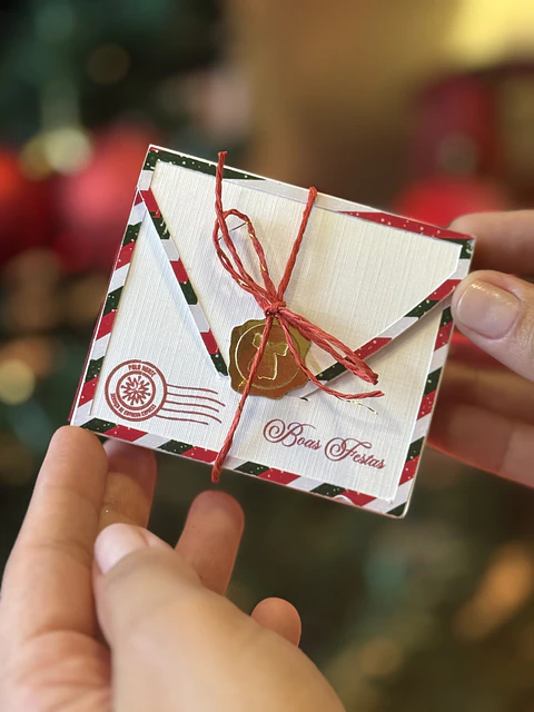 Arquivo Natal Card Envelope - Sublime