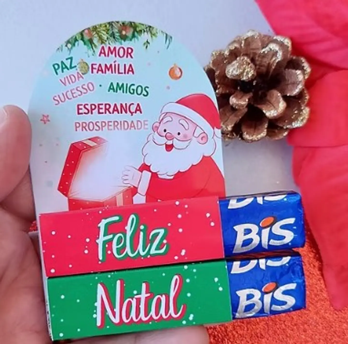 Arquivo Natal Card Bis Duplo Papai Noel - Dhama dos Papéis 1