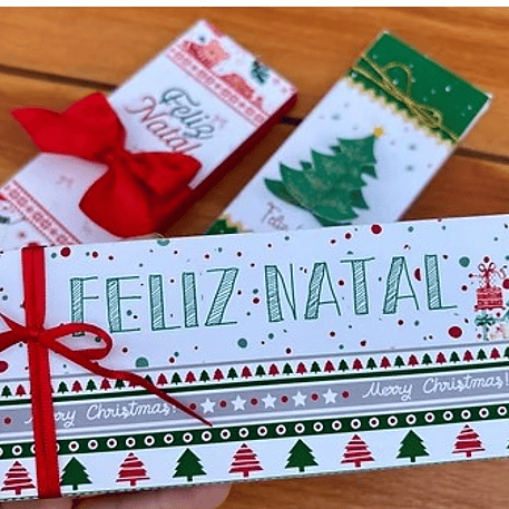Arquivo Natal Porta Barra de Chocolate 3 Modelos - Gritti 1