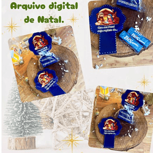 Arquivo Natal Card Cristão 2 Bis - Personalizando Thata