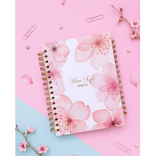 Arquivo Agenda 2026 Dupla Especial Flowers Floral - Le Poly