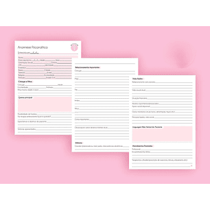 Anamnese Psicanálise - ThaMoní