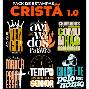 Arquivo Estampas Cristãs + de 500 - Elevart Packs