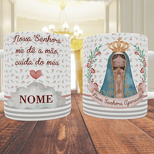 Arquivo Caneca Nossa Senhora Aparecida