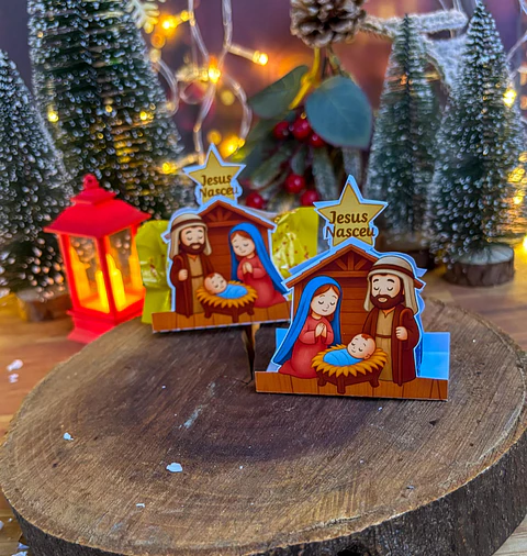 Arquivo Natal Cristão Porta Bombom - Personalizado da Thata