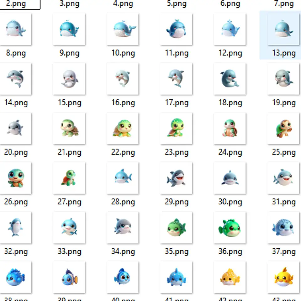 Kit Digital Fundo do Mar 3D - Mi Kits 2