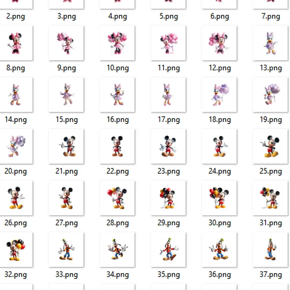 Kit Digital Mickey Mouse e Sua Turma - Mi Kits 2
