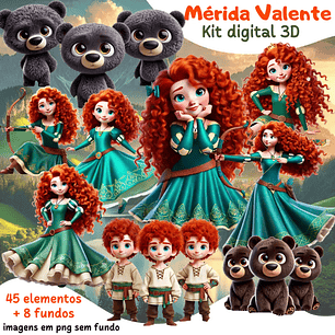 Kit Digital Merida Valente - Mi Kits