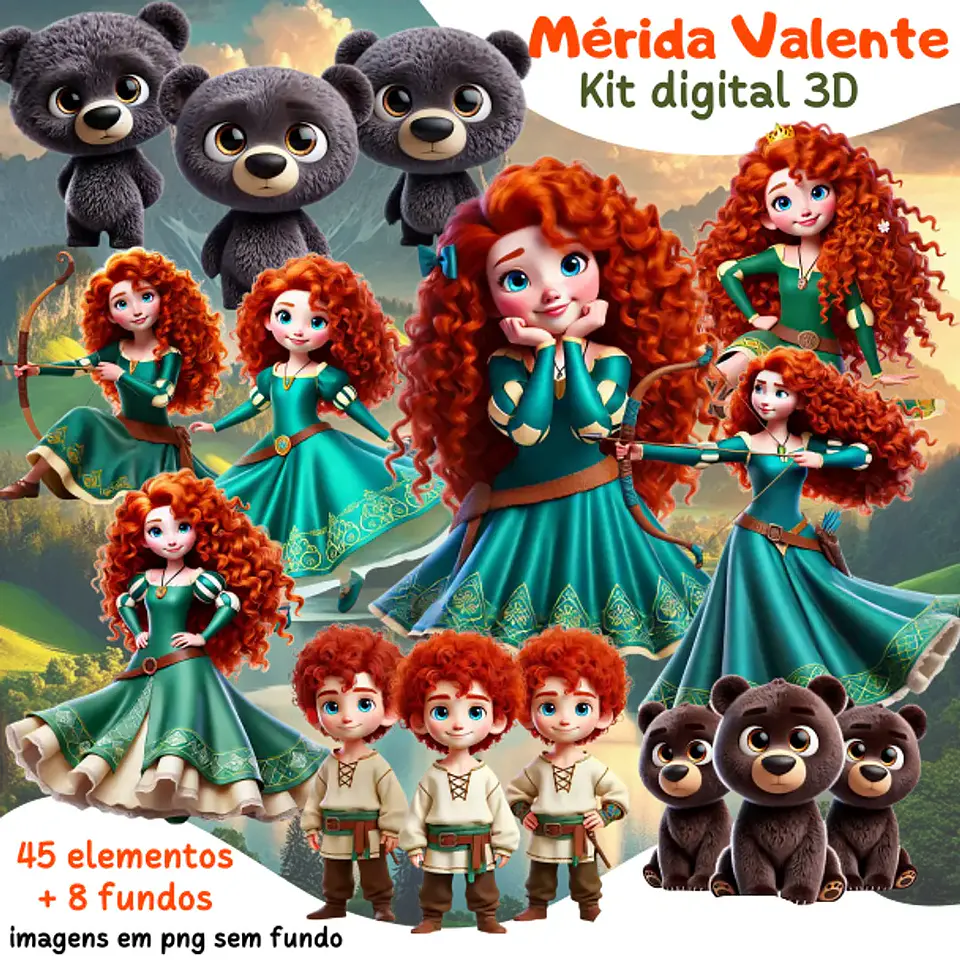 Kit Digital Merida Valente - Mi Kits 1