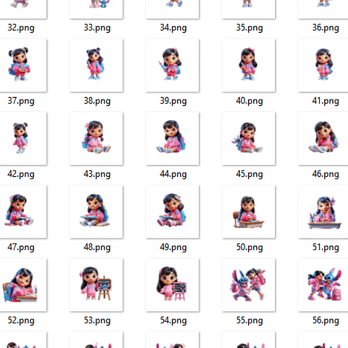 Kit Digital Lilo & Stitch em Volta ás Aulas - Mi Kits 3