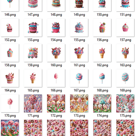 Kit Digital Mundo Doce - Mi Kits 6