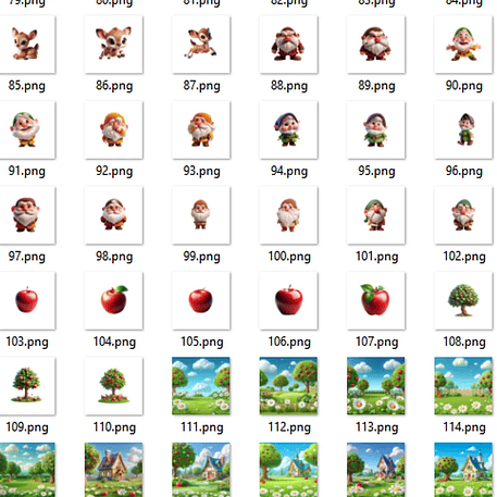 Kit Digital Branca de Neve 2 - Mi Kits 2