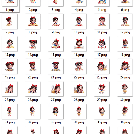 Kit Digital Branca de Neve 2 - Mi Kits 3