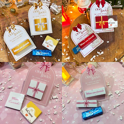 Arquivo Natal Card La Creme ou Bis - Personalizados da Thata