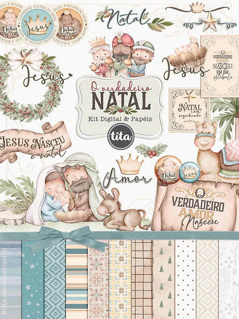 KIT DIGITAL O VERDADEIRO NATAL - TITA