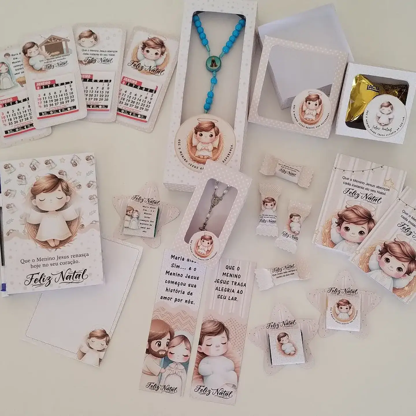 Kit Digital Natal Cristão Menino Jesus - Abelhinha 7