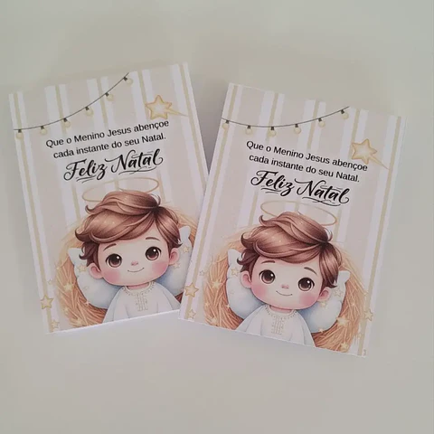 Kit Digital Natal Cristão Bloquinho - Abelhinha