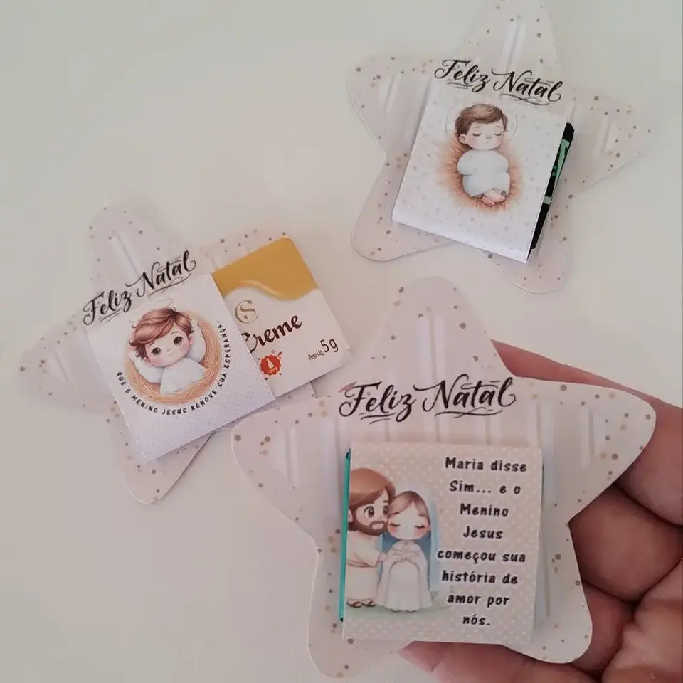 Kit Digital Natal Cristão Estrela Cacau Show - Abelhinha 1