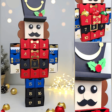 Arquivo Natal Calendário Advento Quebra Nozes - Criar Bv 1