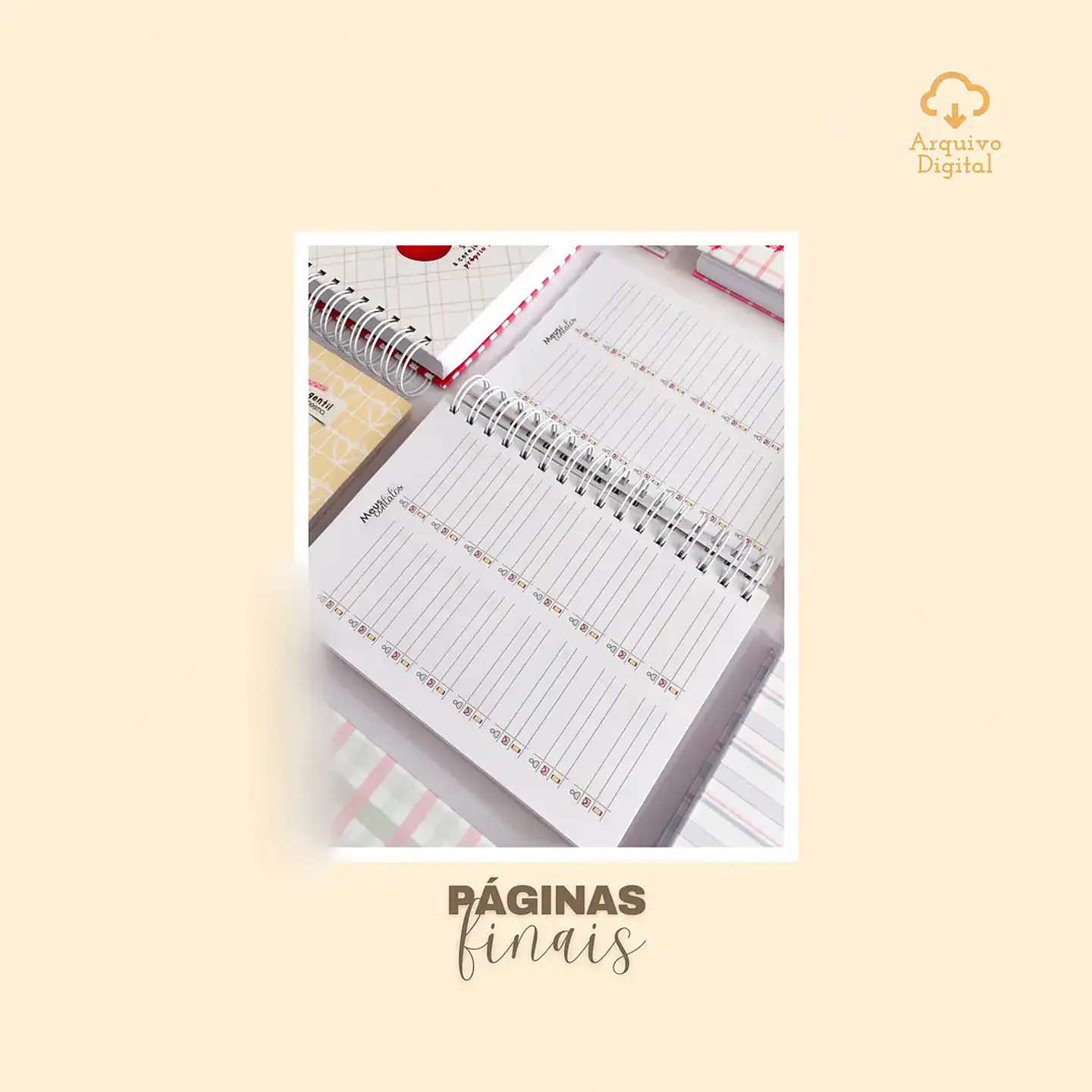 Arquivo Combo Agendas Fofas Datadas e Não Datadas - Sara 30