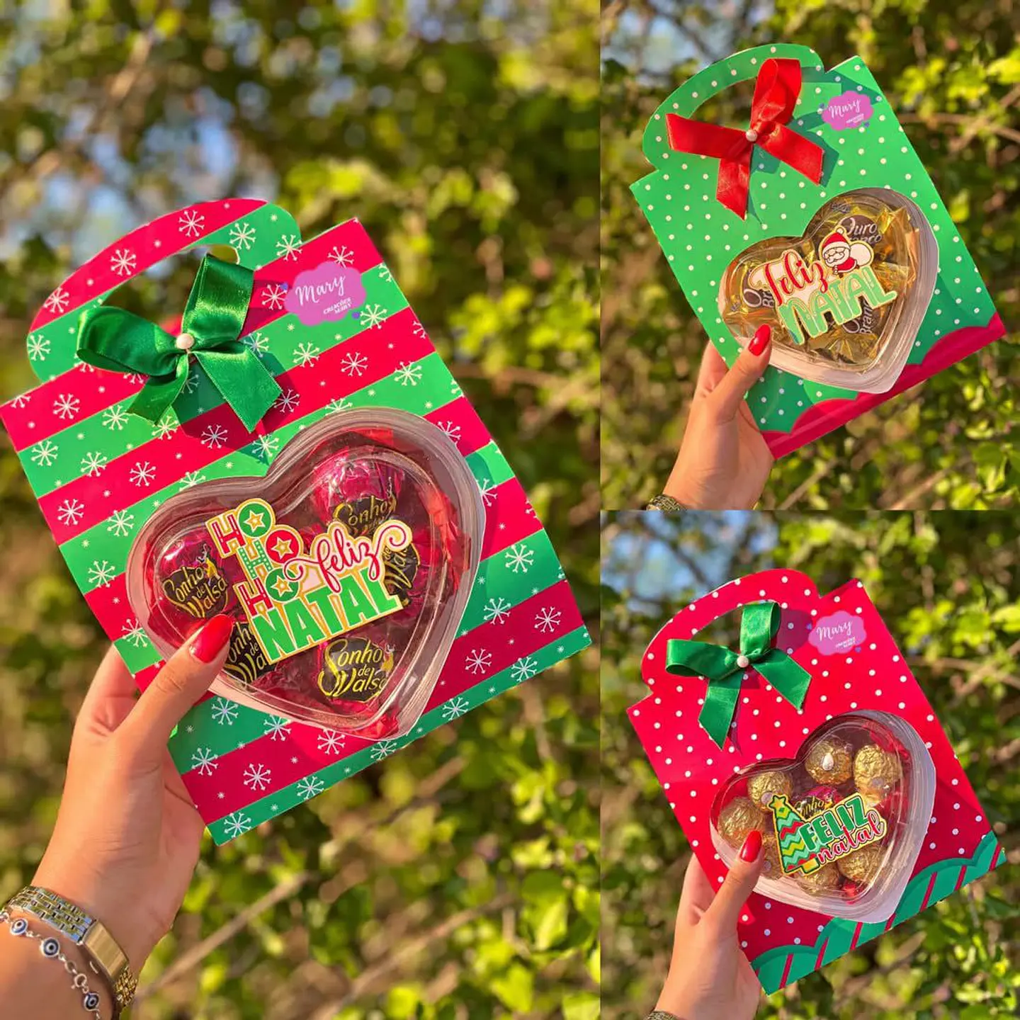 Arquivo Natal Suporte Porta Coração - Mary Criações 1