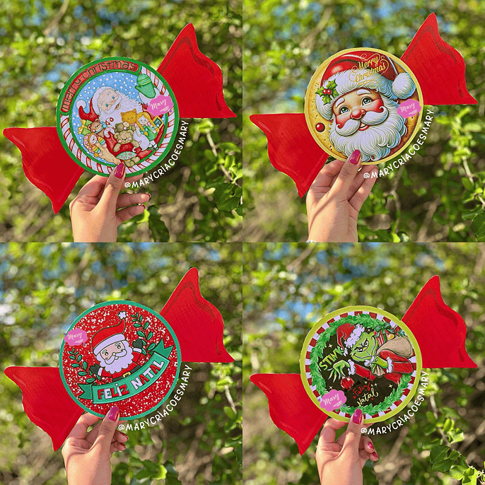 Arquivo Natal Tag Bombom - Mary Criações 1