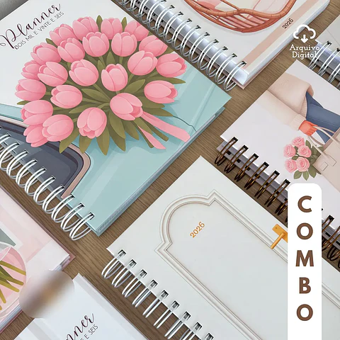 Arquivo Combo Planners 2026 - Sara
