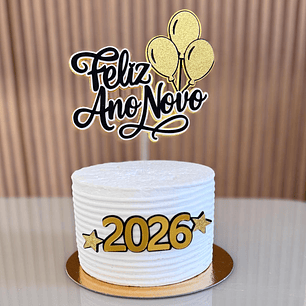 Arquivo Topo de Bolo Feliz Ano Novo - CRIARTES