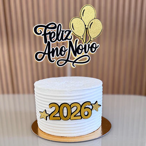 Arquivo Topo de Bolo Feliz Ano Novo - CRIARTES