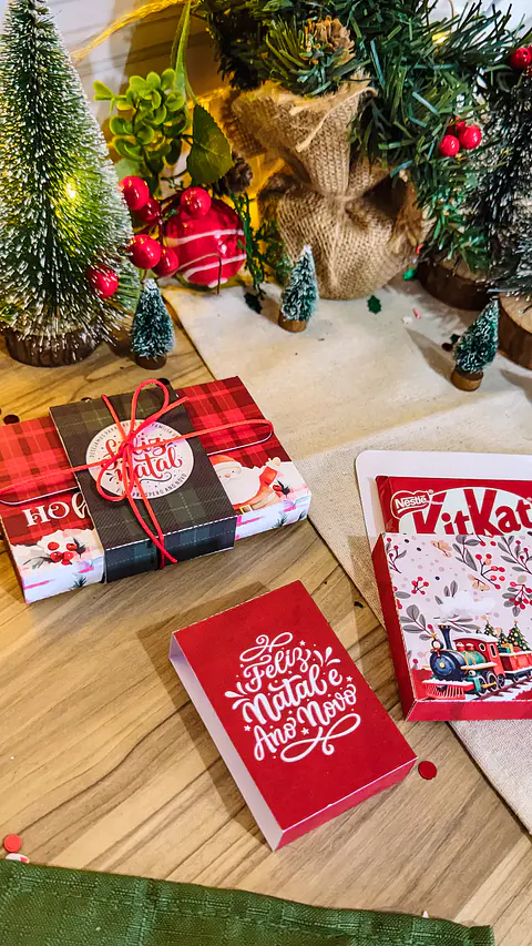Arquivo Natal Caixa Para KitKat - LETTERINHAS