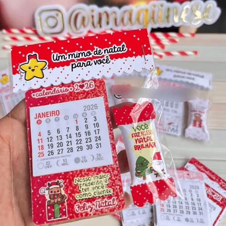 Arquivo Card Calendário e Balinha - IMAGINE-SE 1