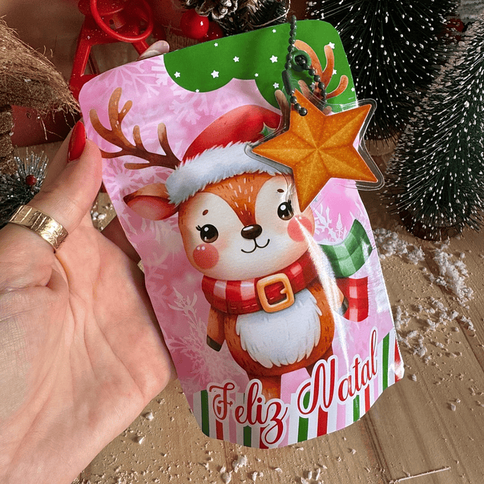 Arquivo Natal Adesivo para ZipLock - GB 2