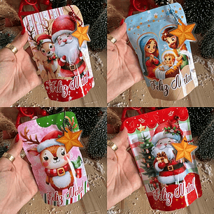Arquivo Natal Adesivo para ZipLock - GB