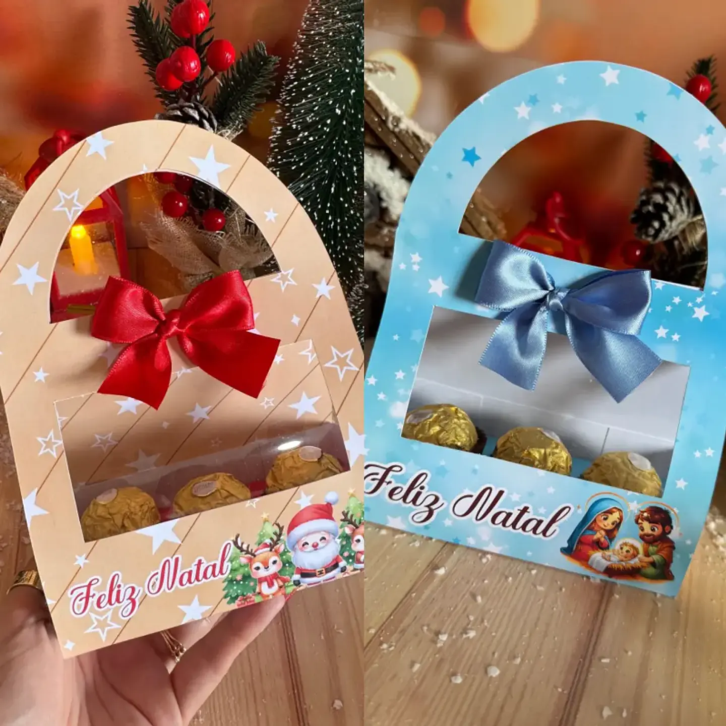 Arquivo Natal Caixa 3 Doces - GB 1