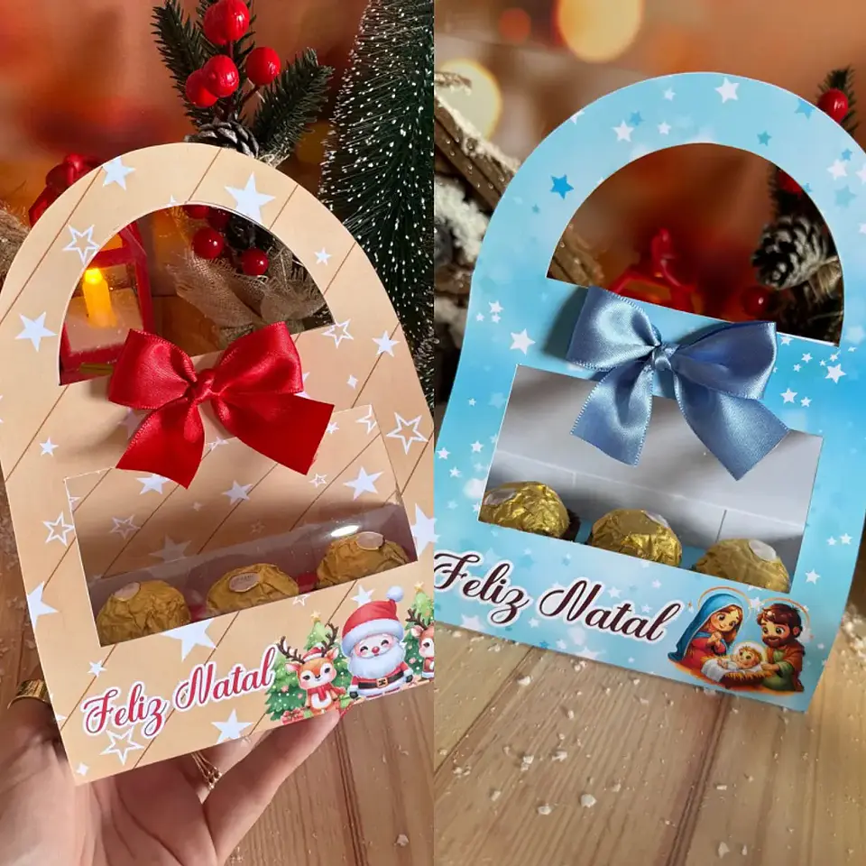 Arquivo Natal Caixa 3 Doces - GB 1