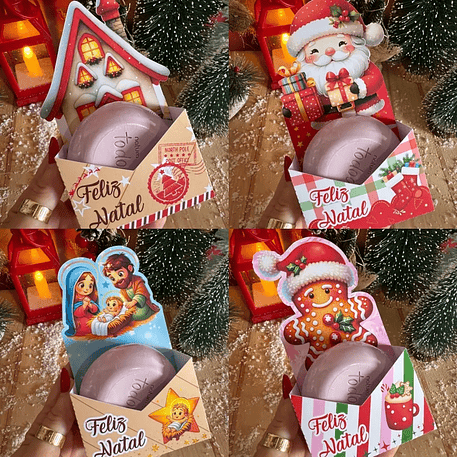 Arquivo Natal Caixa Envelope Sabonete - GB 1