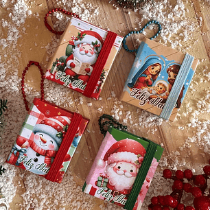 Arquivo Natal Chaveiro Post It - GB