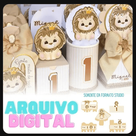 Arquivo de Corte Leãozinho - Infinitepay 1