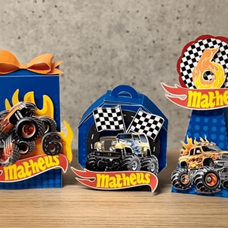 Arquivo de Corte Monster Truck  - Natália Moura 1