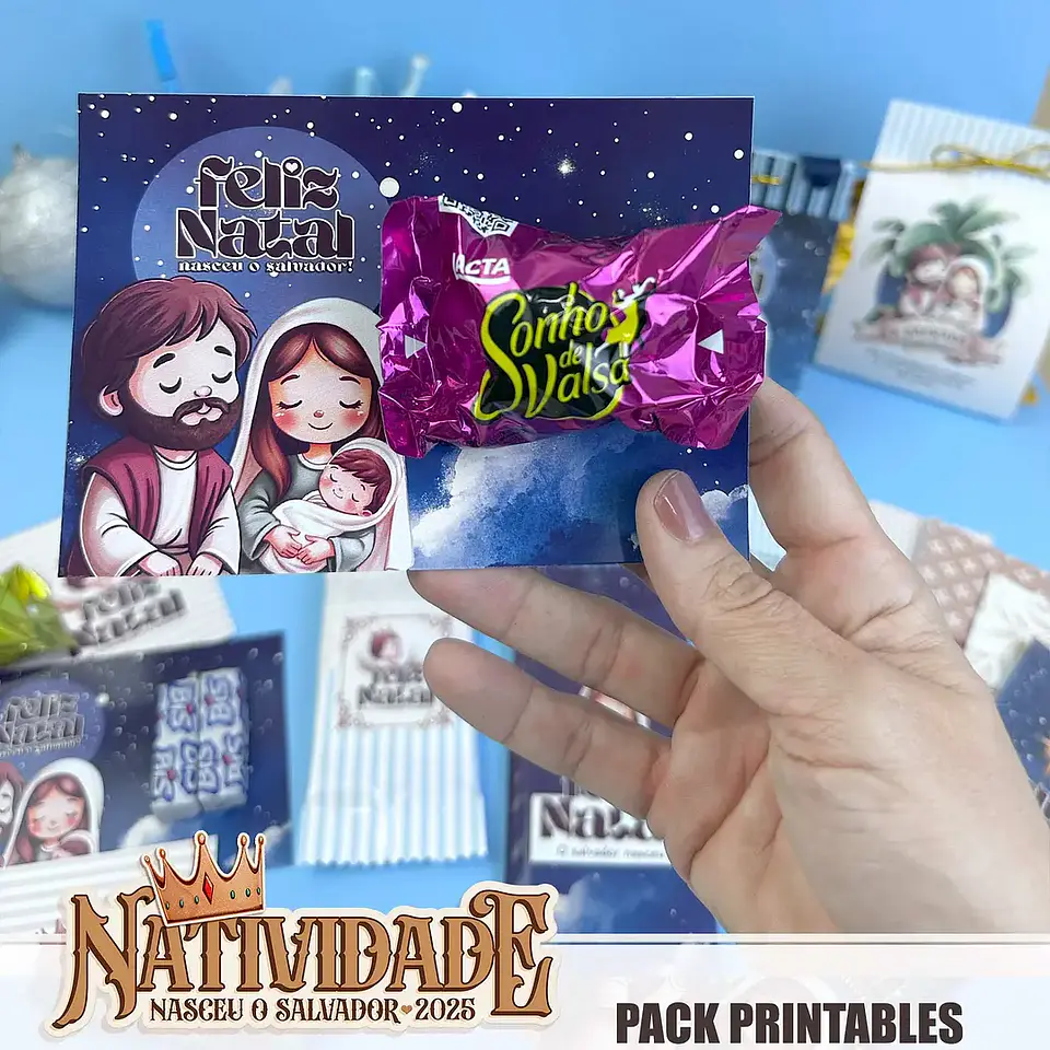 Arquivo Natal Natividade Pack Printables - Tita 4