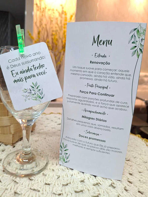 Arquivo Menu + Tag Deus Sussurrando